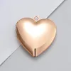 Jewelry 30pcs/lot Mirror Polished Stainless Steel Heart Shaped Charms Locket Put Photos Can Open for Couple Jewelry Making Gifts