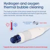 8 в 1 Bubble Hydro Facial Удаление черных точек Подтяжка лица гидродермабразия горячим и холодным молотком RF Plasma Beauty Equipment