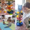 Blokları Montessori Bebek Oyuncakları Haddeleme Topu Kazık Kule Bebekler Için Erken Eğitici Oyuncak Dönen Parça Hediye İstifleme Çocuk 230630