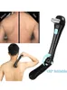 Clippers Back Hair Shaver Electric Hair Trimmer Body Hair Removal Tool Foldbar trådlös design för män Kvinnor smärtfri rakning