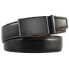 Belts DOOPAI Mens Leather Belt Automatic Genuine Leather Belts Leisure Fashion Ratchet Belts for Men Pants Waistband 230630