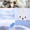 Clothing Sets Spring born Baby Girl Boy Clothes Sets Summer Bear Embroidery Cotton Coat Long Pants Toddler Girl Clothing Baby Pajamas Suits 220808 Z230701