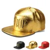 Ball Caps High-quality Fashion HipHop Men women Vip Baseball Caps PU Leather Casual Hats Black Gold Red Bone BOX Package 230630