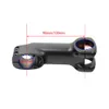 Gruppi bici Attacco manubrio 28,6-31,8 mm Alluminio Passaggio cavi interno Attacco manubrio con distanziatore Attacco manubrio strada Parti bici 230630