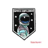 Patch vêtements autocollants vêtement vêtements accessoires pour SPACE EXPLORER Badge fer sur patchs brodé Applique Sewing301b