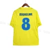 2005 2006 Maglie da calcio retrò Villarreal Kromkamp Forlan Riquelme a maniche corte Short Shirt Uniforms 05 05