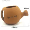 Baby Water Beach Toys Silicone Watering Can Cute Swimming Bathing Toys Bottle Sprinkler For Children Dusch Game Bad Toy L230518