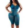 Women Postoperative Shapewear Corset Faja Colombianas Full Body One piece High Compression Bra Waist Trainer Modeling Strap Unde302q