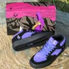 Chaussures habillées Joiints Purple Skateboarding pour hommes Athletic Sneaker Mid Top Antislip Casual Cuir Souple Laceup Respirant Chaussures 230630