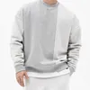 Magliette da uomo Moda HIP HOP Palestra O Collo Sport Felpe con cappuccio a maniche lunghe Felpa fitness Felpe allentate casual Pullover da allenamento maschile 230630