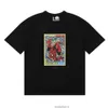 Kithsi Spider Comic Spider Manプリントアメリカンファッションメンズアンドレディースカジュアルコットンルース半袖Tシャツ