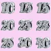 925 sterling silver charms for jewelry making for pandora beads Bracelet Bead Age Letter Series charm set Pendant