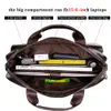 Pastas LAOSHIZI grande capacidade 100 maleta de couro de vaca bolsa de negócios bolsa mensageiro retro ombro viagem masculina 15 polegadas laptop 230701