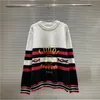Men's Sweaters Knit Sweater Crew Neck Long Sleeve Mens Fashion Designer Letters Printing Autumn Winter Clothes Slim Fit Pullovers Men Street Wear Tops S-XXL SA22