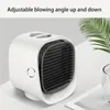 1pc Home Portable USB Water-cooled Fan Air Cooler, Simple Desktop Air Conditioner, Small Air-conditioning Fan, Summer Cooling Small Gift, Add Ice Water Cooling Faster