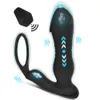 Backyard Generation Telescopic Remote Control Anal Plug Prostate Massager Locking Ring Vibrator Adult Products 75% Off Online sales