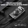 Nouveau USB Électrique Coupe-Vent Briquet Rocker Pulse Double Arc En Trois Dimensions Relief Artisanat Hommes Outil Fumer Accessoires 6I63
