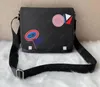 Najnowsza wersja skórzana torba laptopa teczka Mężczyzna Massenger Torba Modna swobodna podróż torby na ramię Cross Body School Bookbag Torebka damska portfel