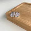 Anneau de diamant Moisanite à la main 100% réel 925 Bands de bandes de mariage en argent sterling pour les femmes Bridal Promise Jewelry Gift
