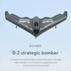 B2 Stealth Bomber 2Ch Electric RC Glider Aeromodellin2.4G Telecomando aereo UAV Toy Jet Model
