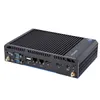 Mini Host Fanless Quad Core Dual Network Dual String Core i3i5i7 Helt innesluten högupplöst 4K Embedded Industrial Computer