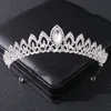 Europe and America Headpieces Crystal Jewelry Tiara Crown Alloy Rhinestone Bride Small Crown Headband Wedding Headdress