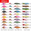 Baits Lures Aorace Fishing Lure Set Hard Bait Mini Minnow Floating Swing Crankbait Crazy Wobblers Artificial Bionic Crank 230630