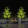 Les lumières d'arbre menées simulent des lumières d'arbre de mariage des lumières décoratives de paysage de fête de jardin
