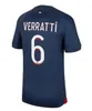 S-4XL 2023 2024 Maillots de Football MBAPPE HAKIMI SERGIO RAMOS VERRATTI DANILO PSGS SANCHES 23 24 Maillots Maillot de Football Hommes Enfants Kit Uniforme Enfants Maillots de Football