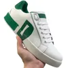 Pantofole scarpe firmate in pelle caw scarpe casual basse da uomo scarpe con plateau con stampa di lettere classiche scarpe da skate stringate scarpe da esterno con punta tonda scarpe da ginnastica bianche con tacco piatto