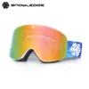 SNOWLEDGE Occhiali da sci personalizzati Google Occhiali da neve senza cornice