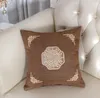 European Luxury Cushion Decorative Pillow China Blue Willow Square Pillowcover Decoration Oriental Chinoiserie Pattern Cushion Cover Throw