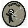 Lustig, ich bin an Voodoo gestorben, Stickerei-Patch zum Aufbügeln auf Kleidung, DIY-Applikation, Stickerei-Zubehör, Patch, Abzeichen, ganze 280 V