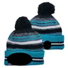 Jacksonville''jaguars''bobble Hats Baseball Ball Caps 2023-24 Fashion Designer Bucket Hat Chunky Knit Faux Pom Beanie'' Christmas Hat