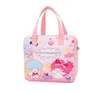 Kawaii Melody Design Sac à lunch Sacs de préservation de la chaleur Sac à lunch pour l'étudiant