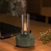 Essential Oils Diffusers 2023 Retro Light Aroma Diffuser Oi LED Filament Night 150ml Air Humidifier Work 5 8 Hours For Home Be C3F0 230701