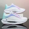 Herrkvinnor Casual Running Shoes With Air Cushion Lightweight Anti Slip Walking Shoes Sports Trainers