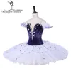 Fada roxa escura tutu feminino balé profissional tutu bailarina prato de panqueca desempenho clássico traje de balé BT9279348O