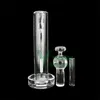 80mm Control Tower Quartz Banger Kit 16mmOD Terp Blender Includes a Hollow Quartz Pillar and a Long Tail Glass Carb Cap 10mm 14mm Male 90 Degree Dab Nail YAREONE