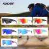 KDEAM New riding glasses TR polarized sunglasses Men's Women outdoor sports conjoined gangarpin sunglasses KD0806