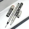 الإصدار المحدود لعام 1912 سلسلة التراث Matte Black Ballpoint Pen Rollerball Pen فريدة من نوع