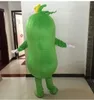 Halloween Cute Cucumber Mascot Costume Fancy Dress Mask Party Cartoon Dragon Mascotter Birthday Character Chase Props Costume