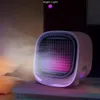 Desktop Premium Air Conditioner Fan, Negative Ionic Cooling Fan, Household Office USB Humidification Cooling Night Light Fan