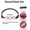 10pcs Basketball/Baseball/Soccer/rugby Ball Charm Bracelet Adjustable for Girls Soccer Party Favors Sports Theme Ball