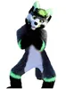 2023 Halloween Husky Dog Fox Mascot Costumes Cartoon Mascot Apparel Performance Carnival Adult Size Promotional Advertising Clothings