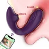 Massager Bluetooth Vibrator für Frauen Stille Leck -Klitoris -Stimulator Langstrecken -App kontrolliert erwachsene Frau Masturbation