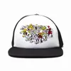 2023 하트 모자 야구 모자 망 여자 자수 야외 조절 모자 패션 모자 크롬 블랙 화이트 옐로우 Fashion9caps