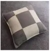 TOP Luxury H Letters Throw Pillow Case Cashmere Luxury Designer Pillows Designer Cushion Cover Pillowcase Without Core