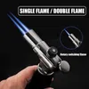 HONEST 1300C Gun Single Double Fire Switchable Fixed Lock Adjustable Flame Size Lighter Gadget NTKI