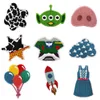 Notions Opstrijkpatronen voor kleding 9 stuks Leuke patch Geborduurde decoratieve applique voor kinderen Reparatiegaten Hoeden Jassen Tassen Vesten Decoraties Accessoires